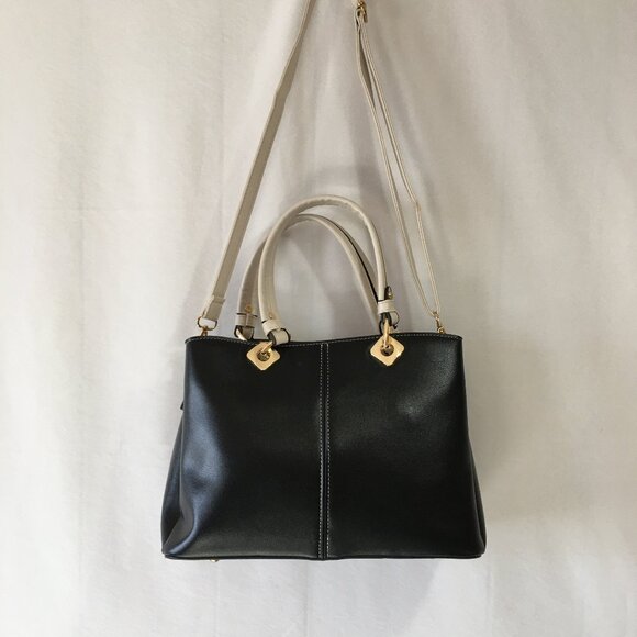 Women's Top Handle Satchel Shoulder Bag - Picture 2 of 6